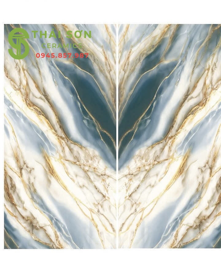 Gạch ấn độ 60x120 siêu bóng vân đá