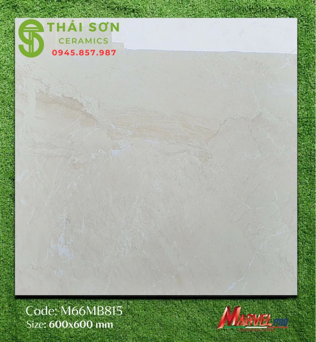 Gạch apodio lát nền 60x60 siêu bóng màu vàng kem