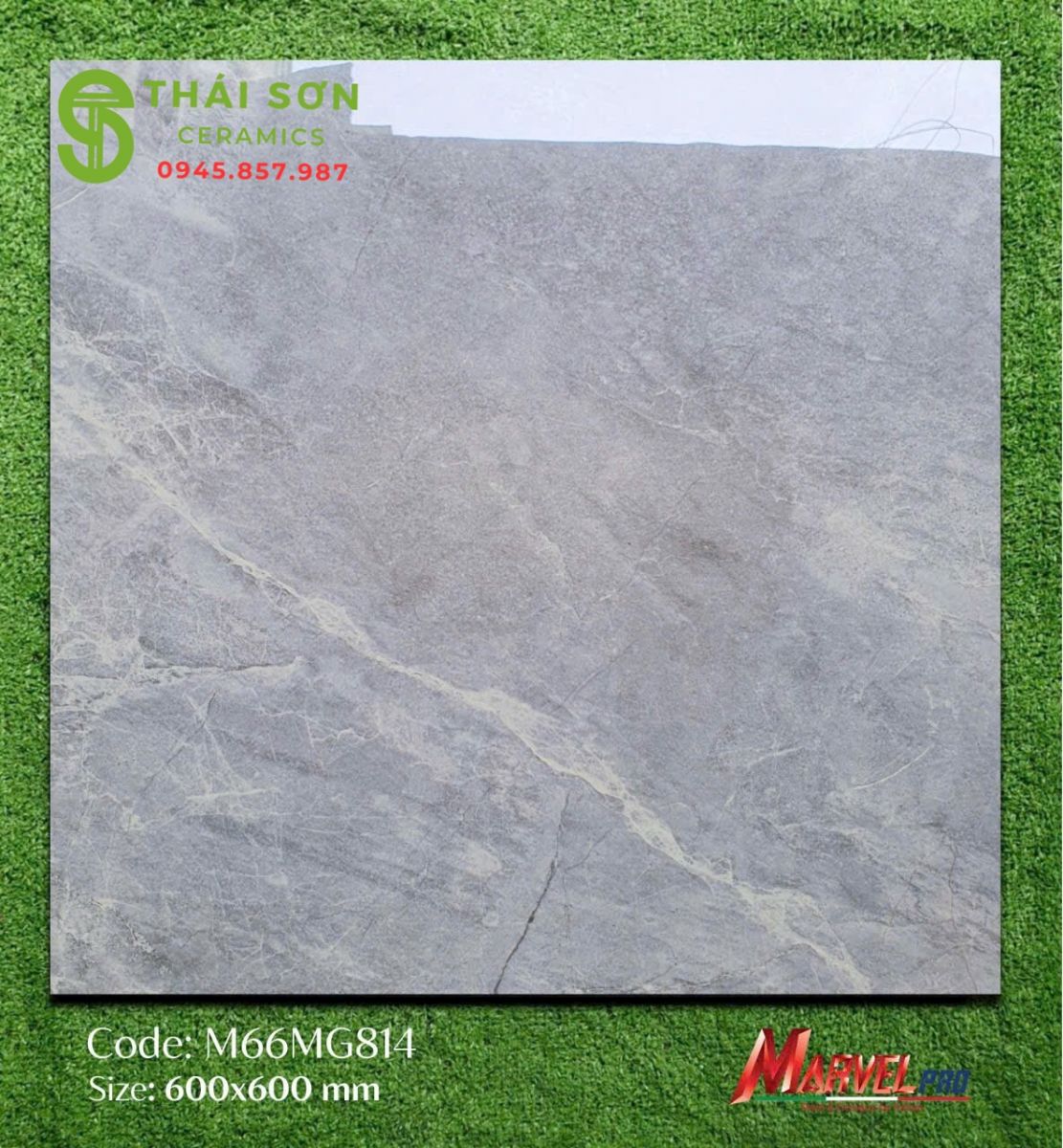 Gạch lát nền apodio 60x60 màu ghi vân đá siêu bóng