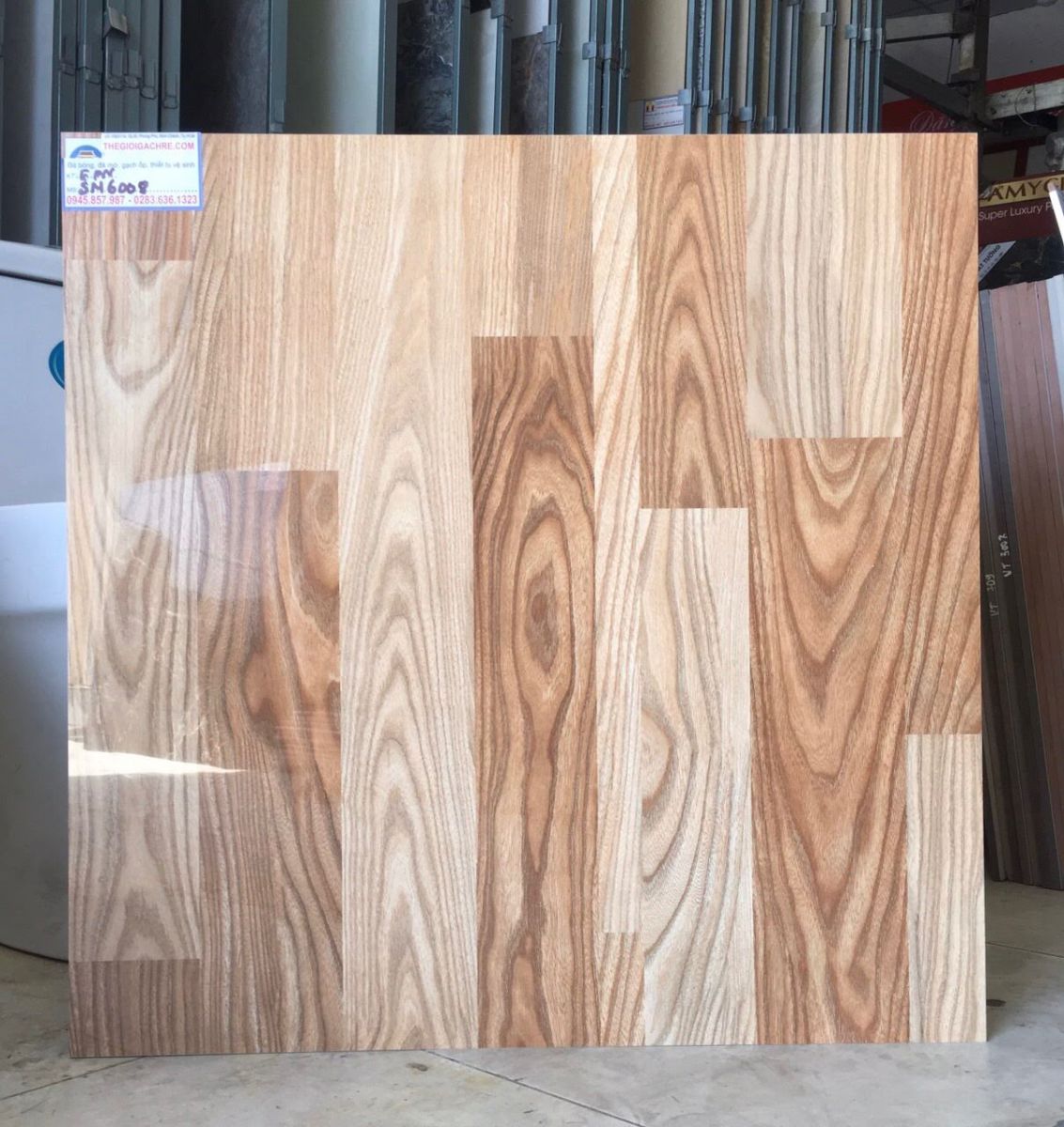 Gạch 60x60 giả gỗ