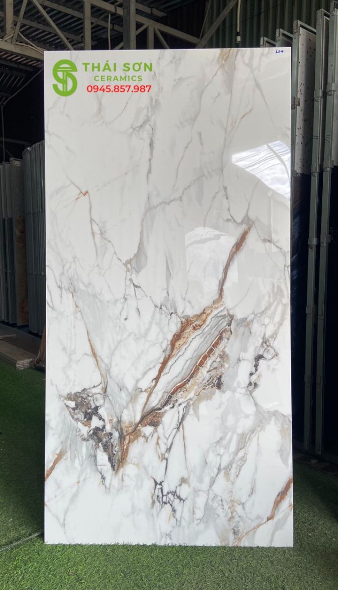 Gạch ốp lát bóng kiếng 80x160 ấn độ