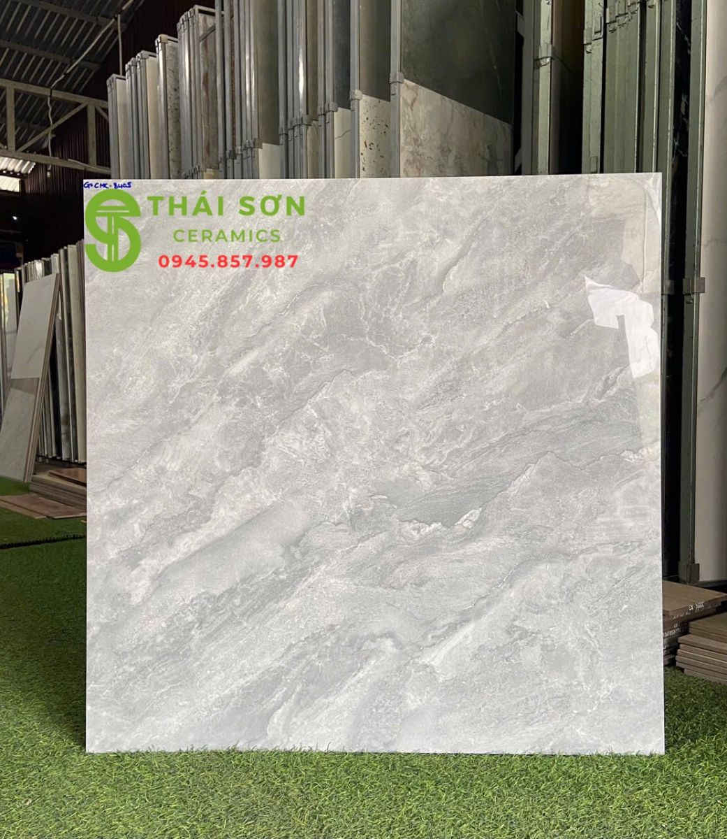 Gạch lát nền phòng khách trung cư 80x80 cmc cao cấp