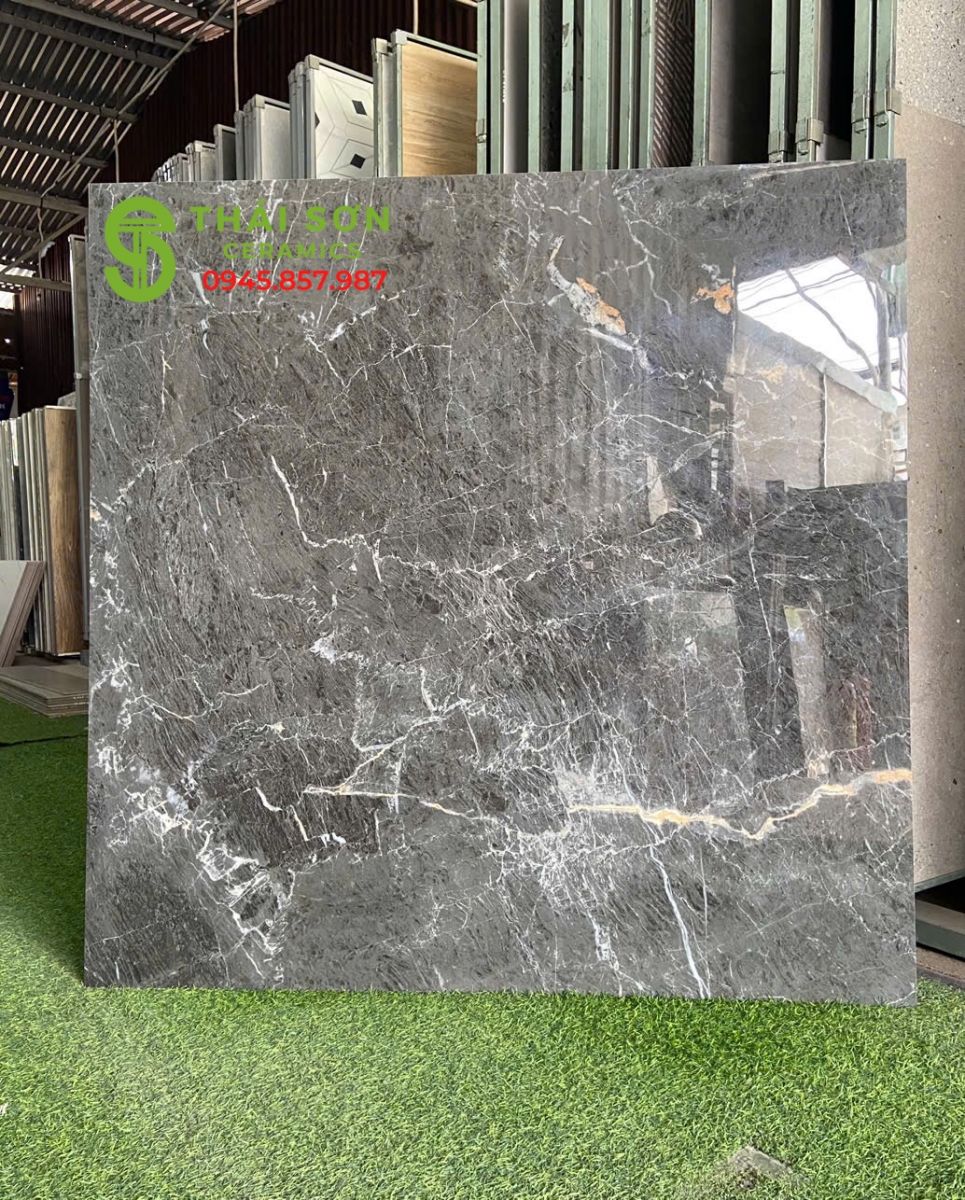 Gạch vân đá xám 120x120 lát nền ấn độ