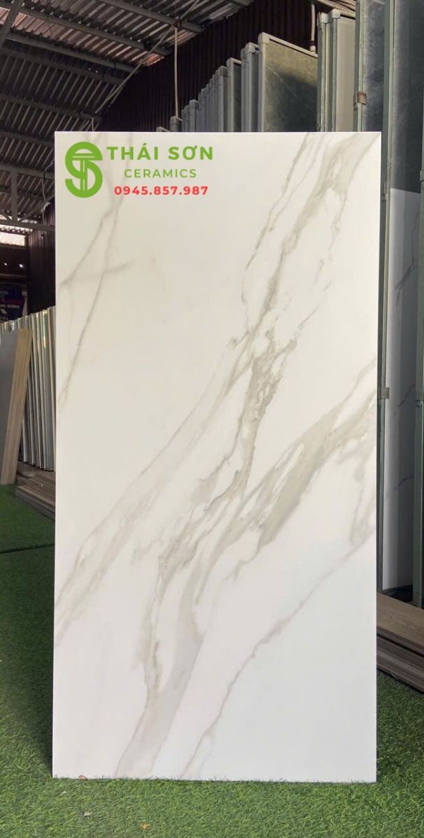 Gạch ấn độ matt mờ 60x120 lát nền phòng bếp