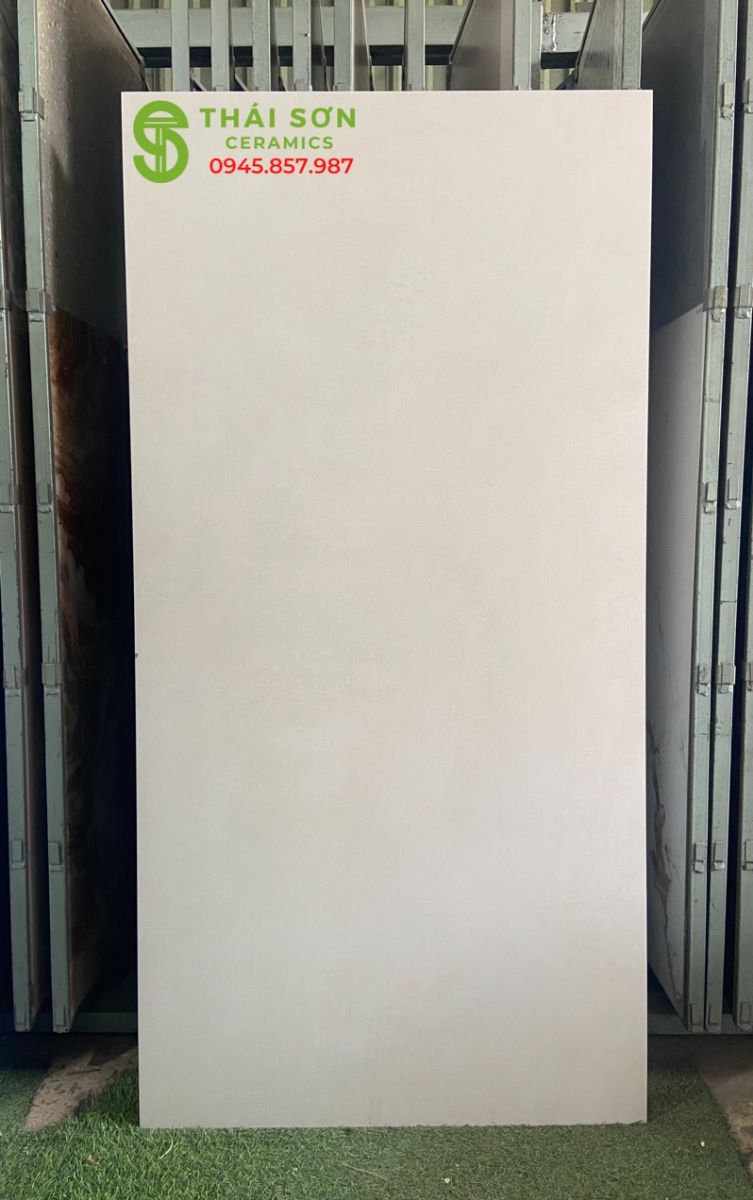 Gạch ấn độ matt mờ màu kem 80x160 lót sàn