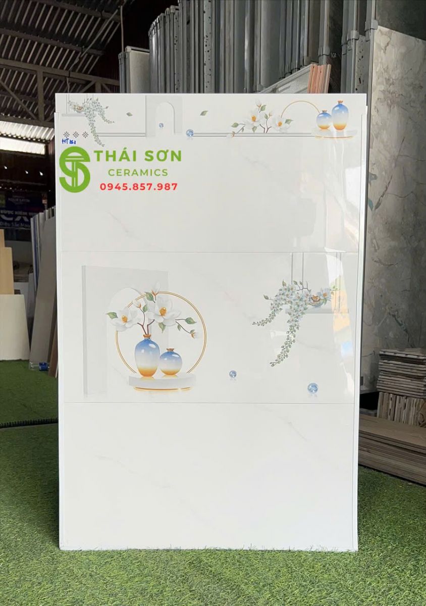 Gạch bóng kiếng 30x60 hà thanh trắng mây