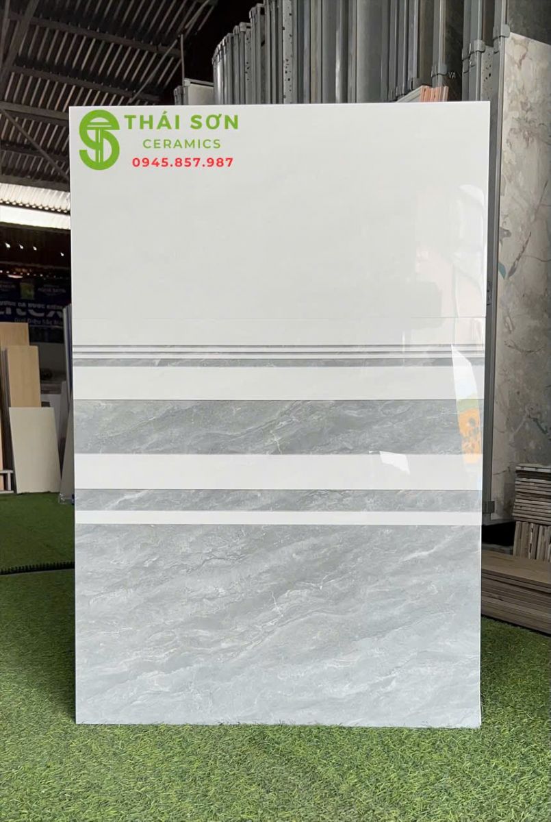 Gạch hà thanh bóng kính 30x60 xám bộ đậm nhạt