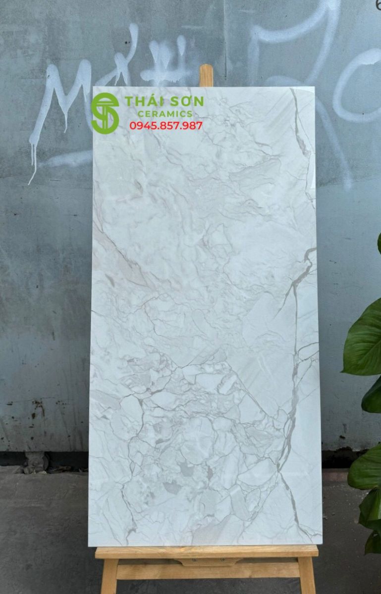 Gạch lát nền 60x120 bóng kiếng cao cấp Tân An