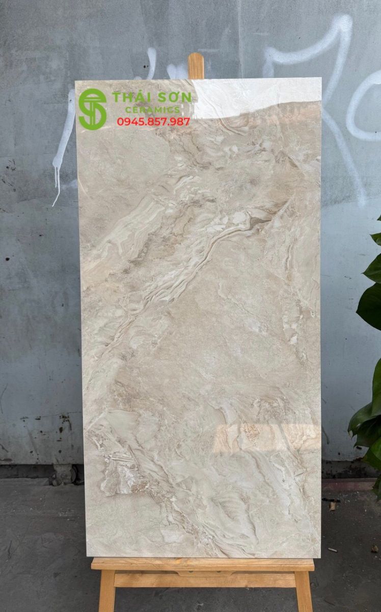 Gạch lát nền 60x120 bóng kiếng cao cấp Long An