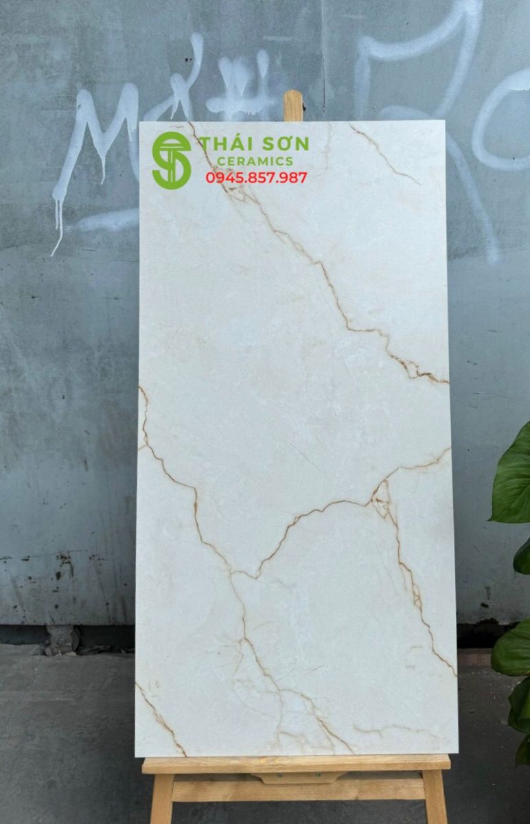 Gạch lát nền matt mờ hiệu ứng caving 60x120 ấn độ