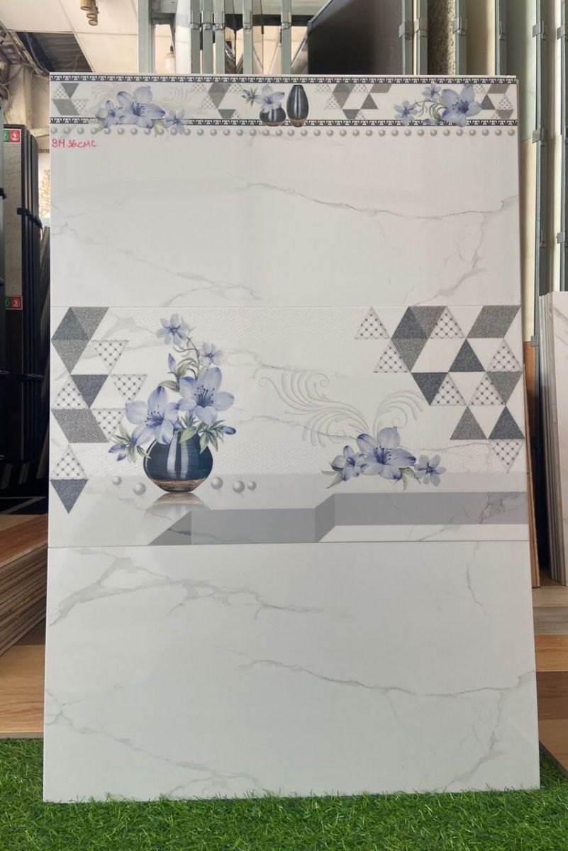 gạch ốp tường 30x60 cmc vân trắng mây