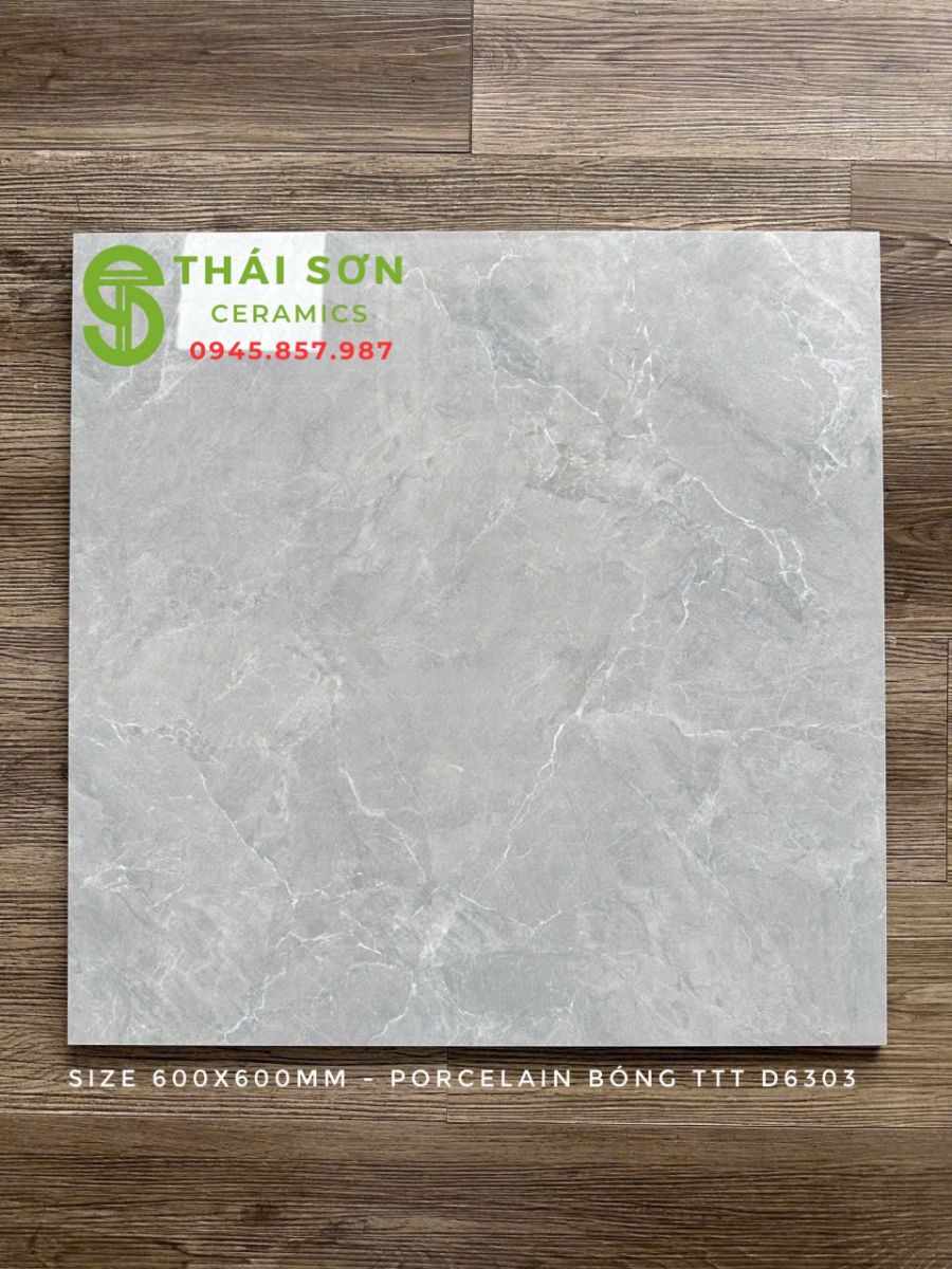 Gạch lát nền màu xám 60x60 takao bóng kiếng