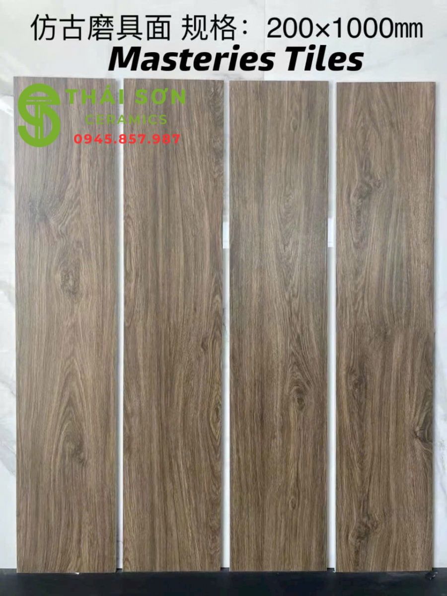 Gạch giả vân gỗ 20x100 trung quốc
