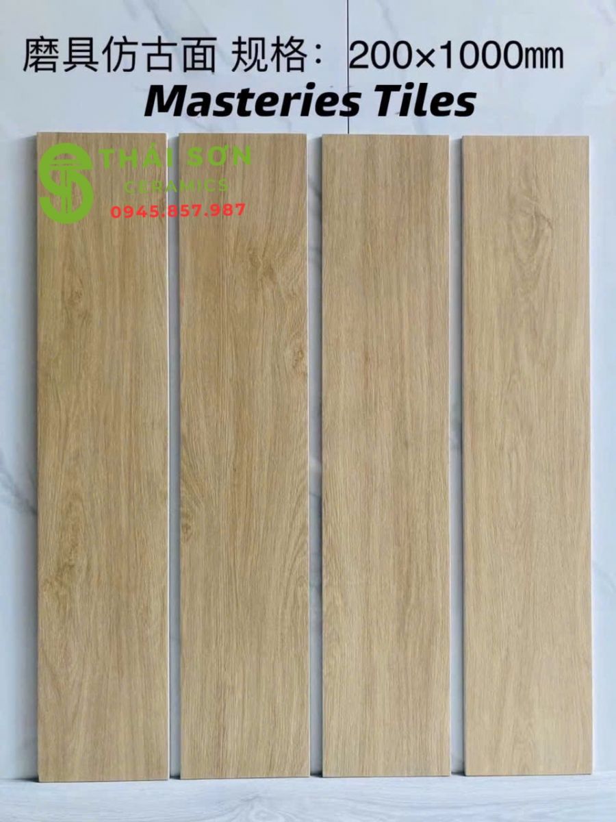 Gạch thanh giả gỗ 20x100 trung quốc