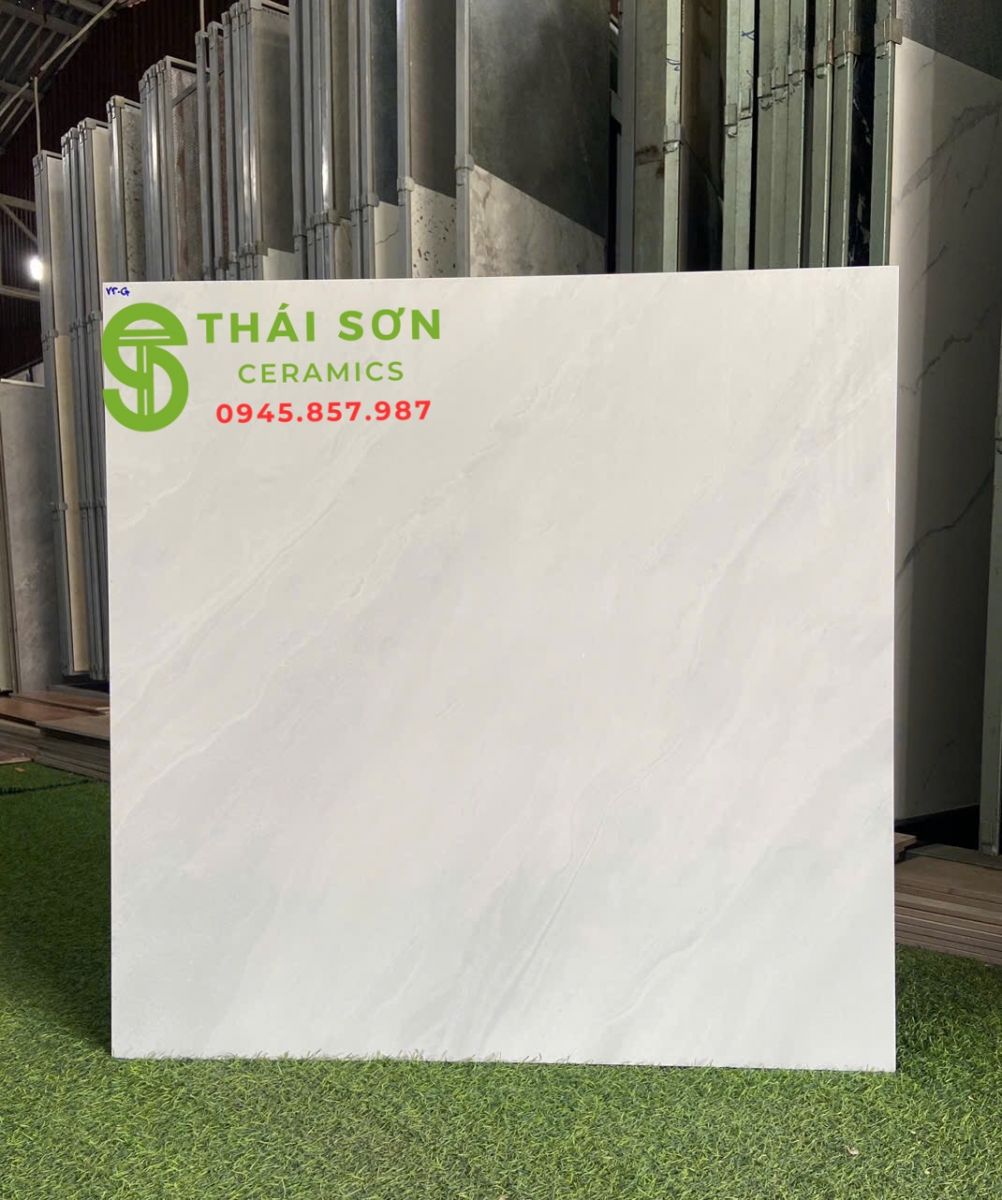 Gạch lát nền trung cư 80x80 vitto đá bóng kiếng
